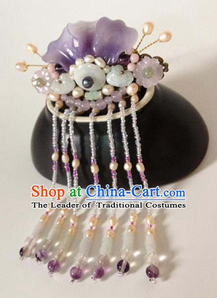 Chinese Ancient Style Hair Jewelry Accessories, Hairpins, Headwear, Hanfu Cosplay Headdress, Hair Fascinators for Women