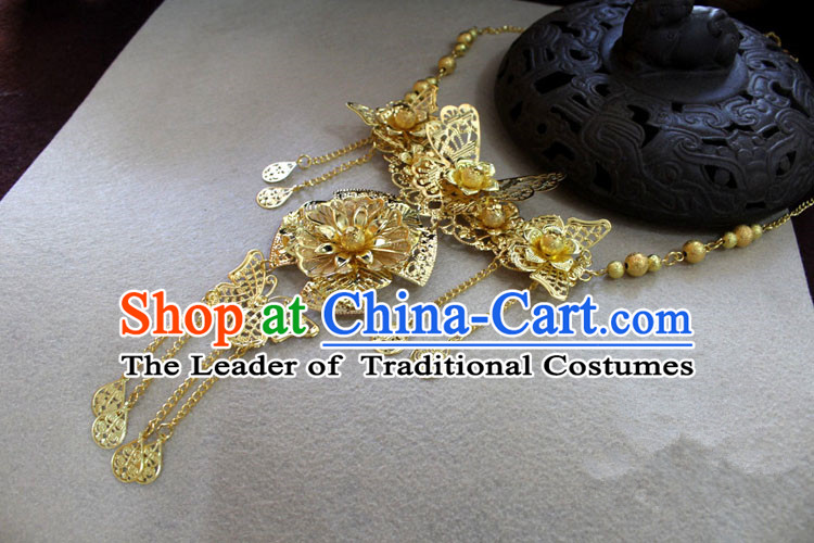 Chinese Imperial Queen Necklace, Empress Necklaces, Wedding Accessories For Women