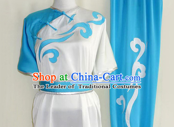 Top Kung Fu Costume Martial Arts Kung Fu Training Uniform Gongfu Shaolin Wushu Clothing for Men Women Adults Children