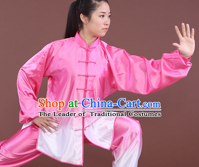 Top Tai Chi Uniforms Kung Fu Costume Martial Arts Kung Fu Training Uniform Gongfu Shaolin Wushu Clothing for Men Women Adults Children