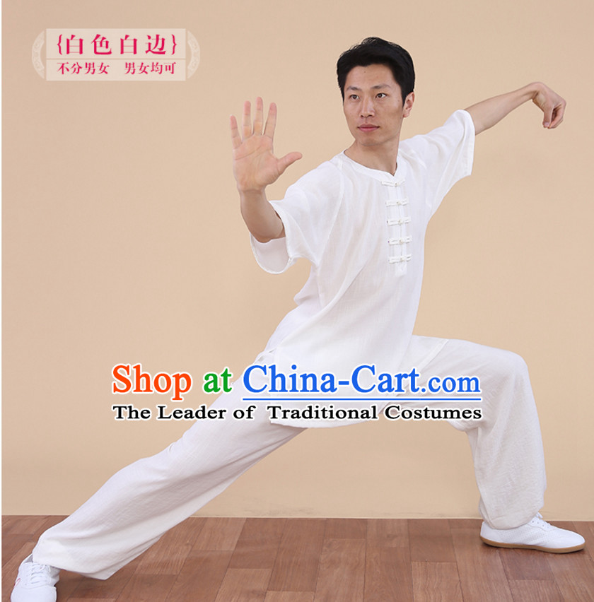 Top Tai Chi Uniforms Kung Fu Costume Martial Arts Kung Fu Training Uniform Gongfu Shaolin Wushu Clothing for Men Women Adults Children