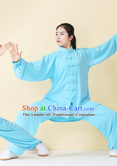 Top Tai Chi Uniforms Kung Fu Costume Martial Arts Kung Fu Training Uniform Gongfu Shaolin Wushu Clothing for Men Women Adults Children