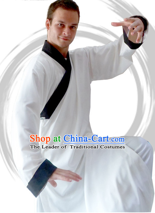 Top Tai Chi Uniforms Taoist Uniform for Men Women Adults Kids