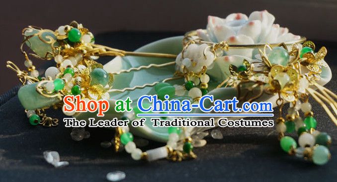 Ancient Chinese Style Princess Handmade Hair Jewelry