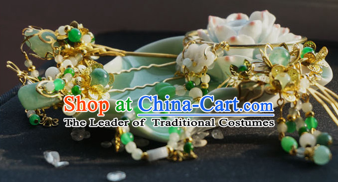 Ancient Chinese Style Princess Handmade Hair Jewelry