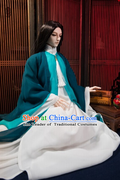 Ancient Chinese Emperor Prince Prime Minister Clothing Complete Set for Men