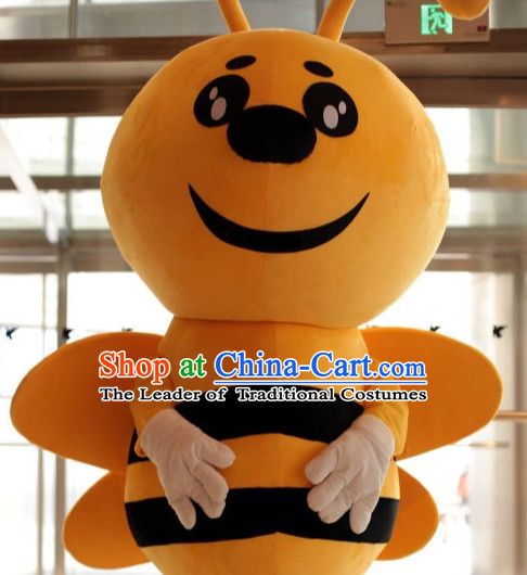 Free Design Professional Custom TV Commerical Mascot Uniforms Mascot Outfits Customized Animal Bees Mascots Costumes