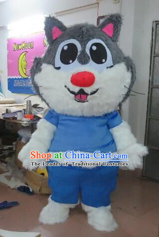 Free Design Professional Custom Mascot Uniforms Mascot Outfits Customized Cute Animal Cat Mascots Costumes
