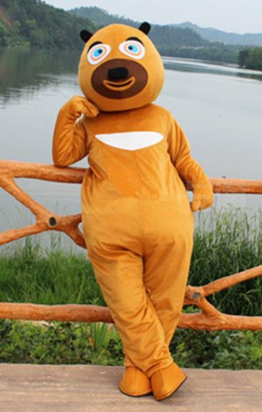 Professional Custom Mascot Uniforms Mascot Outfits Customized Animal Cartoon Character Bear Mascot Costumes