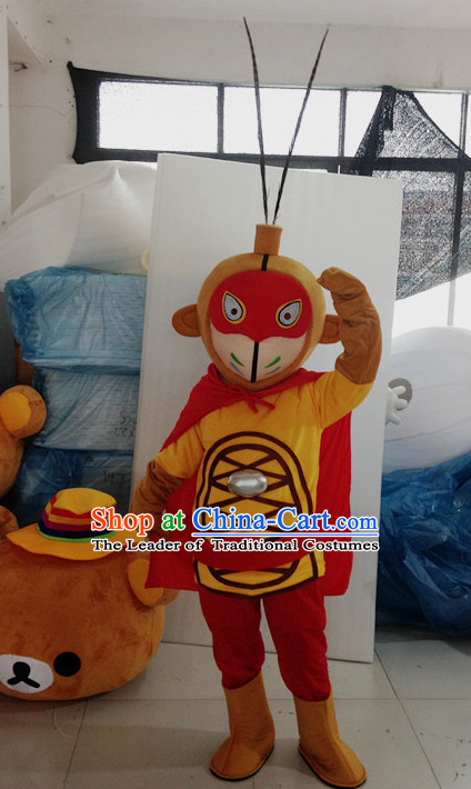 Mascot Uniforms Mascot Outfits Customized Walking Mascot Costumes Animal Monkey King Sun Wukong Mascots Costume