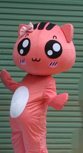 Mascot Uniforms Mascot Outfits Customized Walking Mascot Costumes Cartoon Character Cat Mascots Costume