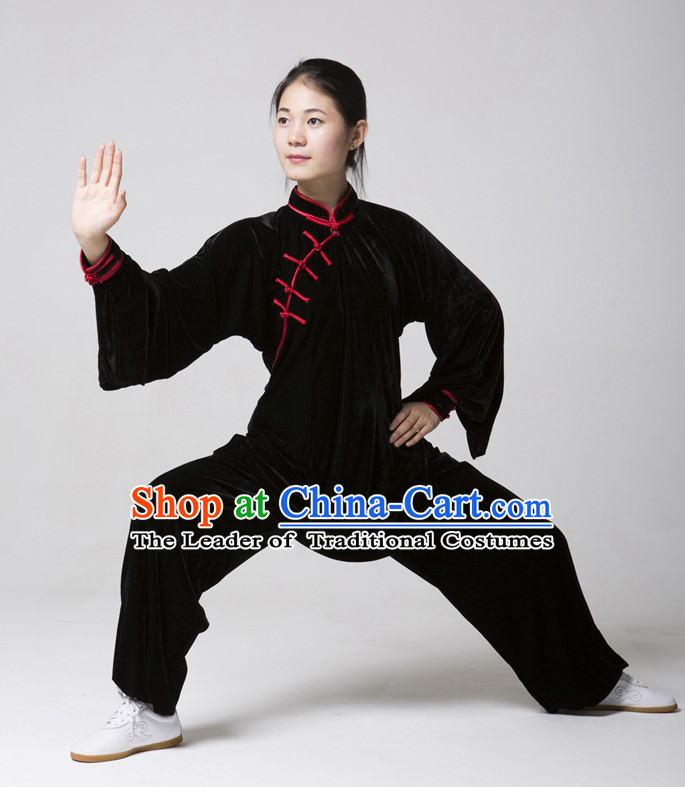 Top Kung Fu Competition Suits Kung Fu Gi Tai Chi Apparel Oriental Dress Wing Chun Apparel Taiji Uniform Chinese Kung Fu Outfit for Men Women Kids Adults