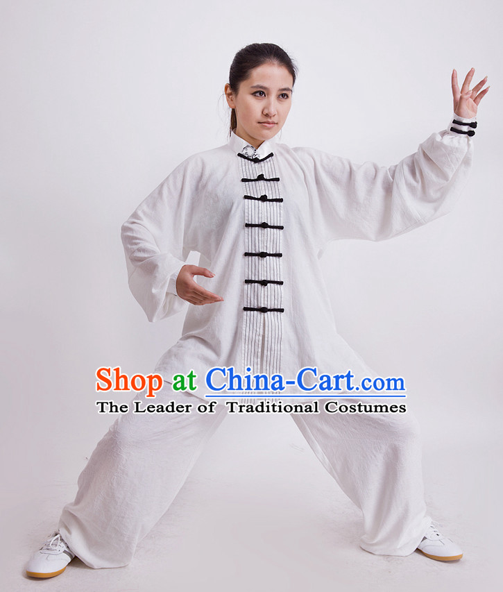Top Kung Fu Competition Suits Kung Fu Gi Tai Chi Apparel Oriental Dress Wing Chun Apparel Taiji Uniform Chinese Kung Fu Outfit for Men Women Kids Adults