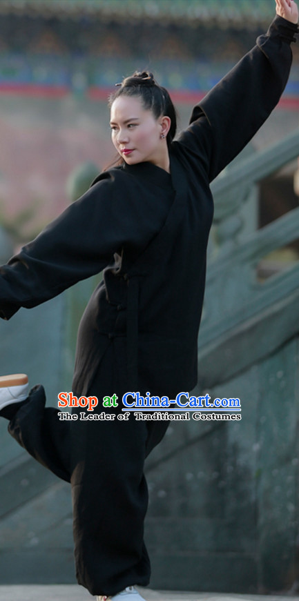 Top Wudang Tai Ji Master Taoist Uniform Taiji Tai Chi Uniforms for Adults Children Men Women Boys Girls