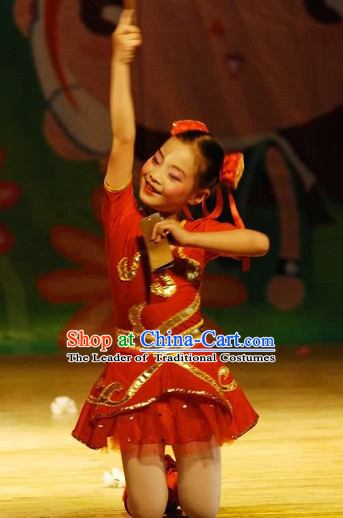 Professional Chinese New Year Dance Costume for Women Girls Adults Kids