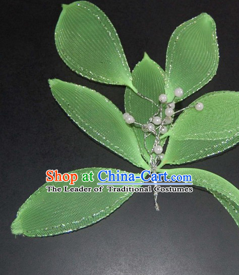 Handmade Chinese Leaf Headpieces