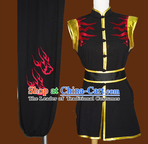 Southern Fist Top Mandarin Tai Chi Taiji Kung Fu Martial Arts Competition Uniform Dresses Suits Outfits for Adults