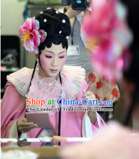 Traditional Chinese Empress Wigs and Hair Jewelry