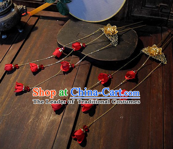 Ancient Chinese hair sticks clips ornaments pin hair pieces combs ancient ornaments chopsticks Asian style accessories wedding bridal