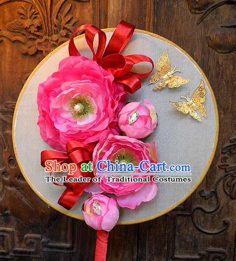 Handmade Ancient Chinese Imperial Royal Empress Princess Empress Fan