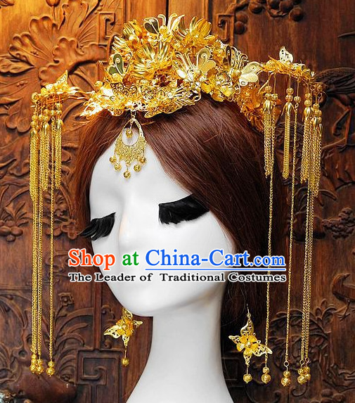 Ancient Chinese Empress Princess Queen Hair Style Accessories Hair Sticks Clips Hair Pin Hair Pieces Combs Ancient Chinese Chopsticks Asian Wedding Bridal Hair Ornaments