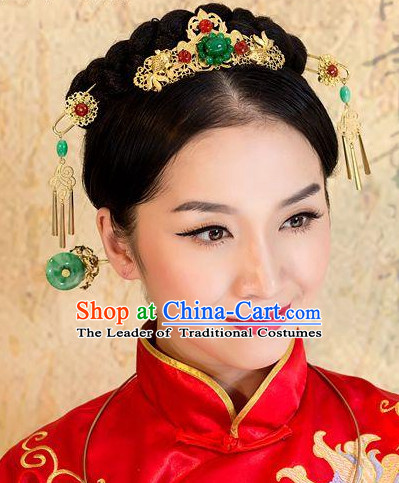 Ancient Chinese Empress Princess Queen Hair Style Accessories Hair Sticks Clips Hair Pin Hair Pieces Combs Ancient Chinese Chopsticks Asian Wedding Bridal Hair Ornaments Crown