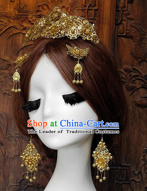 Ancient Chinese Empress Princess Queen Hair Style Accessories Hair Sticks Clips Hair Pin Hair Pieces Combs Ancient Chinese Chopsticks Asian Wedding Bridal Hair Ornaments Crown