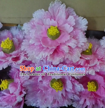 0.4 Meter Chinese Peony Flower Dance Props for Adults or Kids