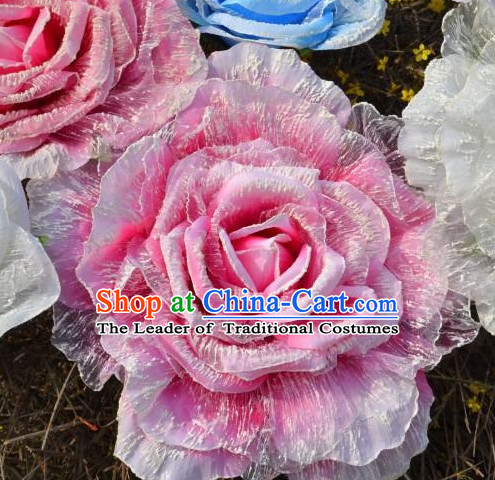 0.55 Meter Pink Peony Flower Decoration Props Dance Prop