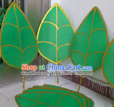 Big Green Leaf Dance Props Props for Dance Dancing Props for Sale for Kids Dance Stage Props Dance Cane Props Umbrella Children Adults