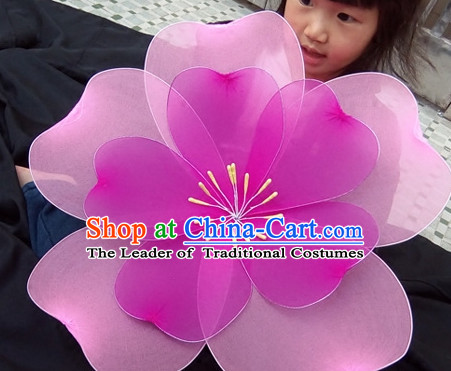 Big Peach Blossom Flower Dance Props Props for Dance Dancing Props for Sale for Kids Dance Stage Props Dance Cane Props Umbrella Children Adults