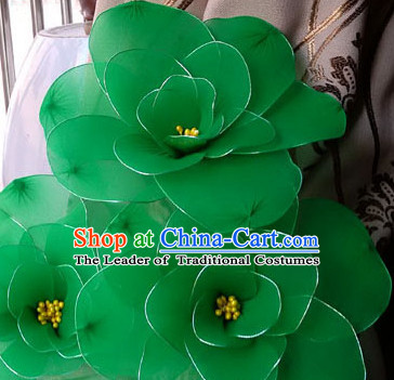 Big Handmade Lotus Flower Dance Props Props for Dance Dancing Props for Sale for Kids Dance Stage Props Dance Cane Props Umbrella Children Adults