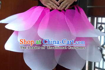 Handmade Lotus Skirt Dance Props Props for Dance Dancing Props for Sale for Kids Dance Stage Props Dance Cane Props Umbrella Children Adults