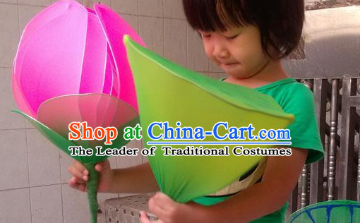 Big Handmade Lotus Dance Props Props for Dance Dancing Props for Sale for Kids Dance Stage Props Dance Cane Props Umbrella Children Adults