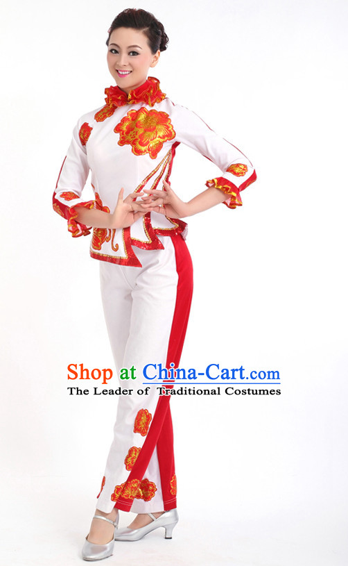 Chinese Competition Stage Classical Dance Costumes Female Dance Costumes Folk Dances Ethnic Dance Fan Dance Dancing Dancewear for Women