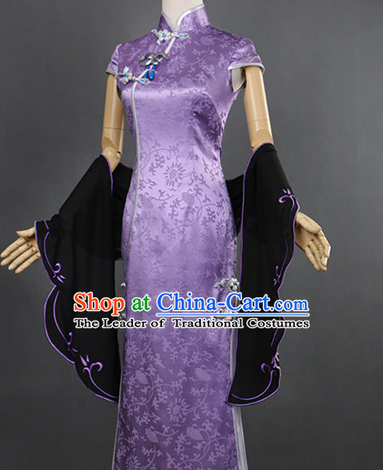 Traditional Chinese Style Sexy Cheongsam Cosplay Dress for Women