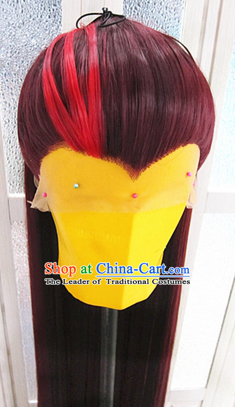 Chinese Traditional Wig Ancient Men Wigs Ladies Wigs White Wigs Male Lace Front Wigs Tailor-made Hair Pieces