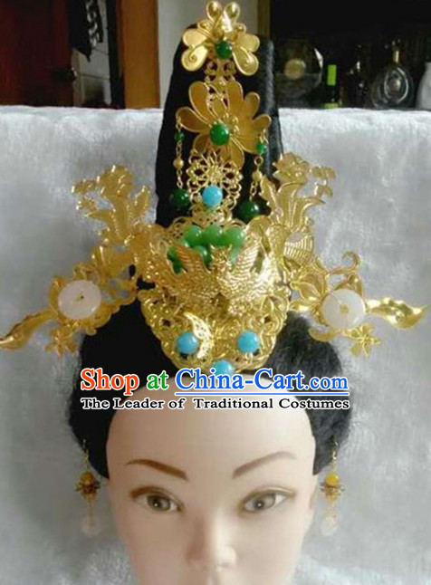Ancient Chinese Empress Hair Jewelry Hairpieces