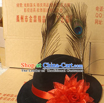 Chinese Headdress Wedding Bridal Bridegroom Hat for Men