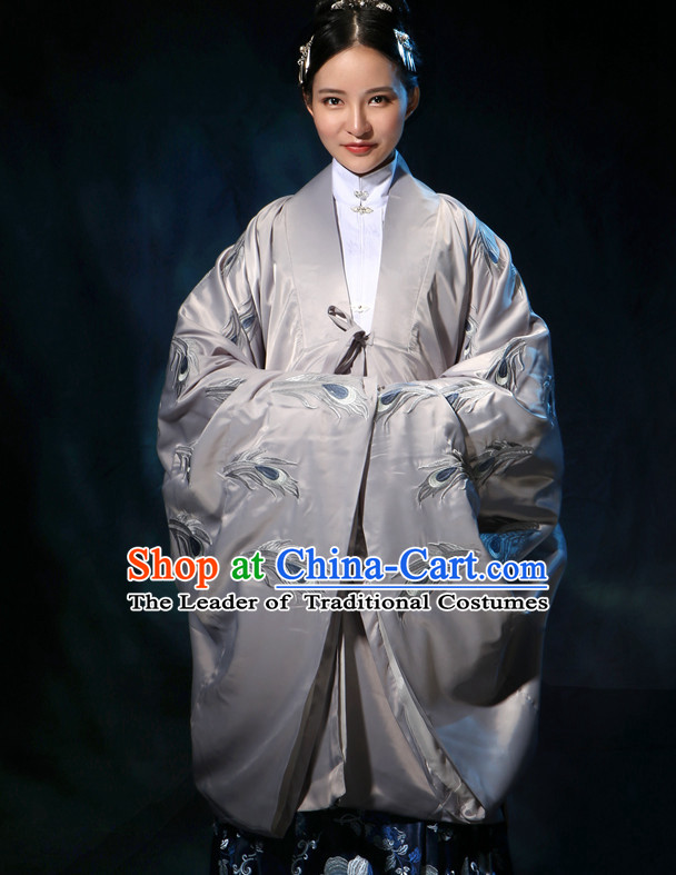 Asian Chinese Hanfu Dress Costume Clothing Oriental Dress Chinese Robes Kimono for Women Gilrls Adults Children