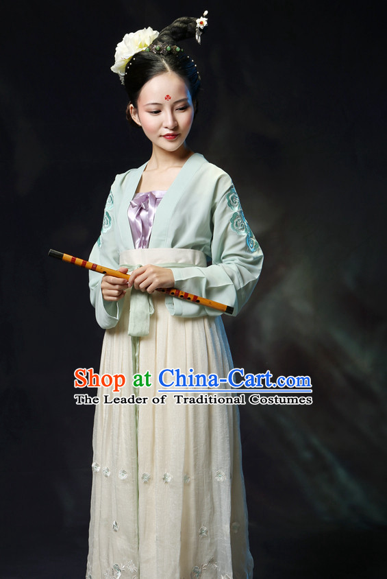 Asian Chinese Hanfu Dress Costume Clothing Oriental Dress Chinese Robes Kimono for Women Gilrls Adults Children