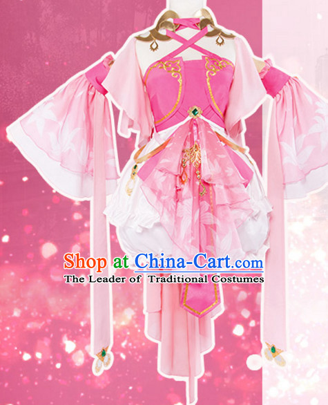 Chinese Superheroine Fairy Cosplay Costumes Complete Set for Women