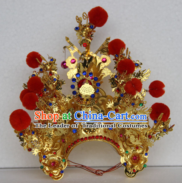 Chinese Traditional Opera Helmet Hat