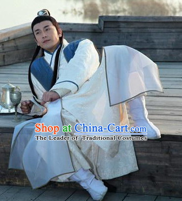 Chu Liuxiang Classic Hong Kong Cantonese Drama Costume Complete Set for Men