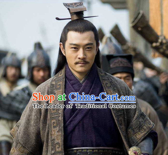 Three Kingdom Male Hairstyles Zhou Yu Coronet for Men