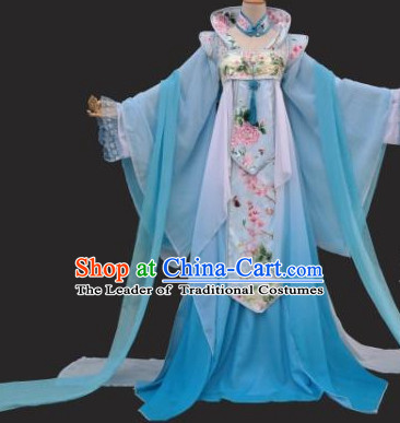 Gorgeous Chinese Fairy Princess Empress Queen Cosplay Costumes Ancient Chinese Clothing Complete Set for Women