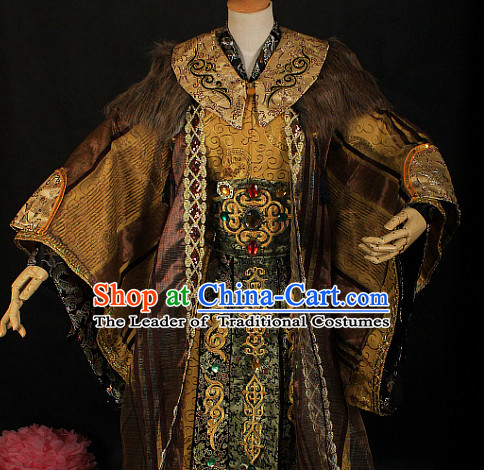 Gorgeous Chinese Emperor Prince Costumes Ancient Chinese Clothing Complete Set for Men