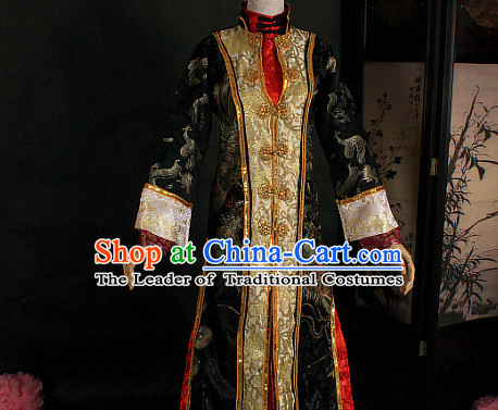 Gorgeous Chinese Emperor Prince Costumes Ancient Chinese Clothing Complete Set for Men