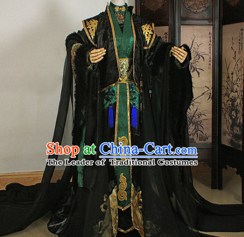 Gorgeous Chinese Emperor Prince Costumes Ancient Chinese Clothing Complete Set for Men