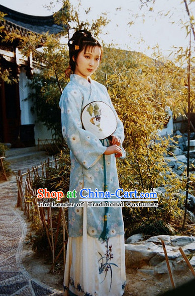 Dream of Red Chamber Lin Daiyu Costume Complete Set for Women or Girls